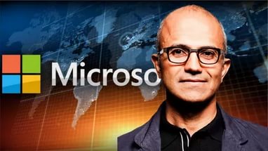 Кадровые решения в Microsoft logo Satya Nadella